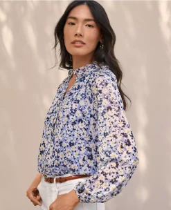 Floral Ruffled Raglan Sleeve Top 9 Floral Ruffled Raglan Sleeve Top -Anntaylor Shop 606818 4169 MKTG1