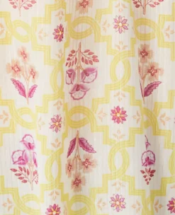 Shimmer Stripe Tile Print Bow Halter Top -Anntaylor Shop 606832 1782 ALT3