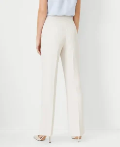 The Side Zip Trouser Pant In Fluid Crepe -Anntaylor Shop 606858 9007 ALT1