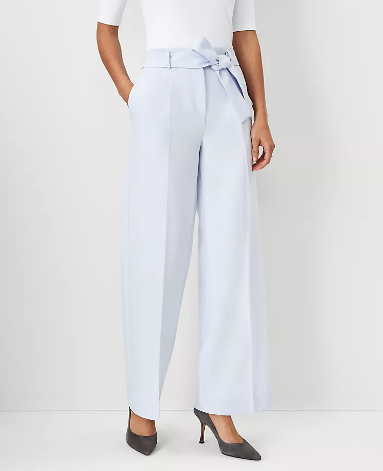The Tie Waist Wide Leg Pant 3 The Tie Waist Wide Leg Pant