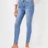 Sculpting Pocket High Rise Skinny Jeans In Light Vintage Indigo Wash -Anntaylor Shop 606942 1539