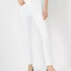 Sculpting Pocket Mid Rise Skinny Jeans In White -Anntaylor Shop 606946 9000