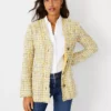 Fringe Tweed Cardigan Jacket 1 Fringe Tweed Cardigan Jacket -Anntaylor Shop 606953 9472
