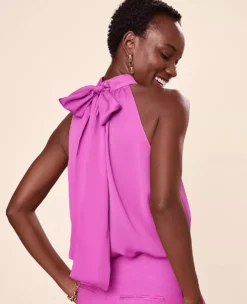 Bow Halter Top -Anntaylor Shop 607036 8376 MKTG1