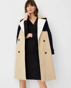 Refined Stretch Wrap Sheath Dress 7 Refined Stretch Wrap Sheath Dress -Anntaylor Shop 607275 2222 ALT2