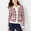 Tweed Sweater Jacket -Anntaylor Shop 607277 5633
