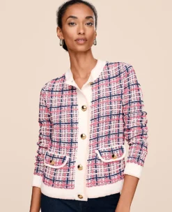 Tweed Sweater Jacket -Anntaylor Shop 607277 5633 MKTG1
