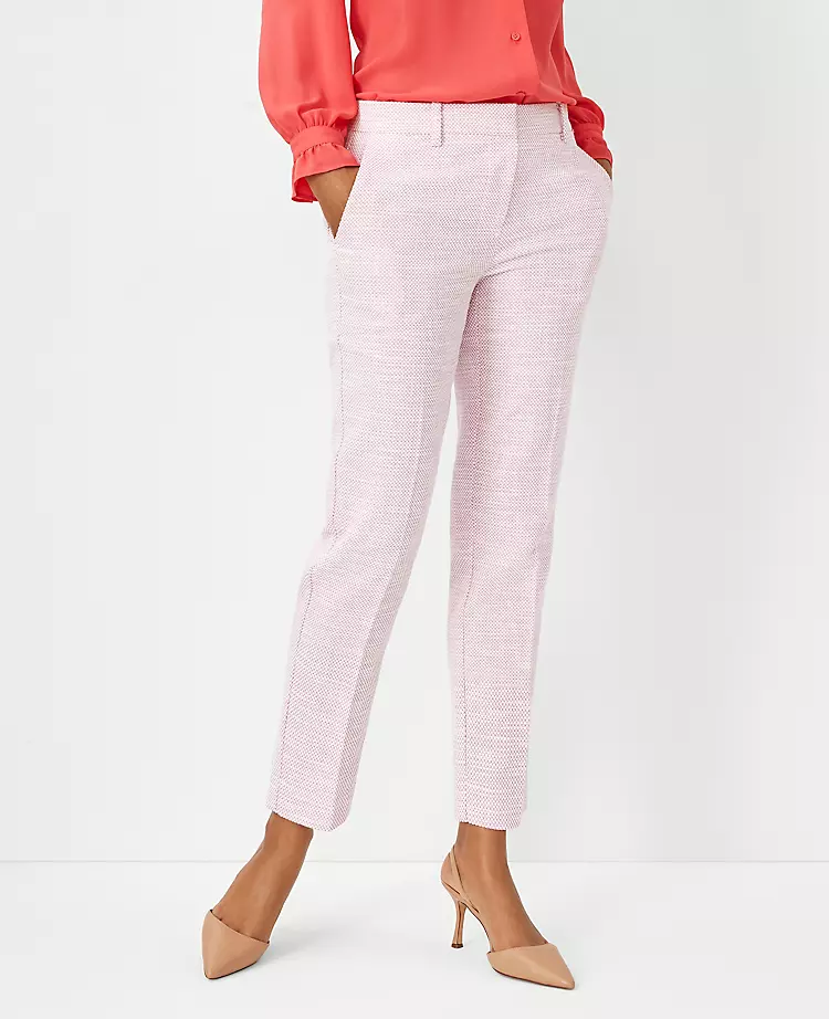 The Eva Ankle Pant In Texture 3 The Eva Ankle Pant In Texture