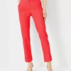 The High Rise Eva Ankle Pant In Linen Blend -Anntaylor Shop 607448 4021
