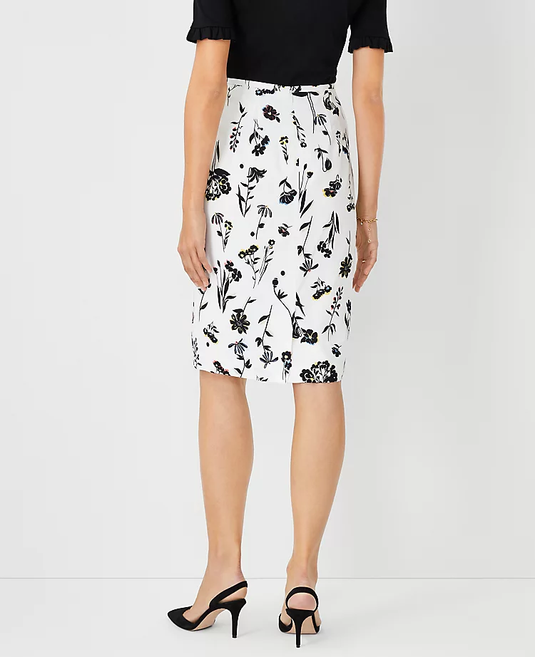 Floral Pencil Skirt 4 Floral Pencil Skirt - Image 2