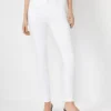 Curvy Sculpting Pocket Mid Rise Skinny Jeans In White -Anntaylor Shop 607855 9000
