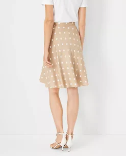 Polka Dot Full Skirt 6 Polka Dot Full Skirt -Anntaylor Shop 607947 8187 ALT1