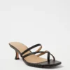 Strappy Leather Mule Sandals 2 Strappy Leather Mule Sandals -Anntaylor Shop 608094 2222