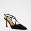 Strappy Suede Pumps -Anntaylor Shop 608107 2222