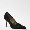 Mila Perforated Suede Pumps -Anntaylor Shop 608134 2222