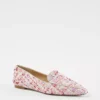 Multicolored Tweed Nip Toe Flats -Anntaylor Shop 608135 5633