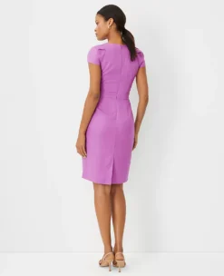 Cap Sleeve Sheath Dress -Anntaylor Shop 608185 8581 ALT1