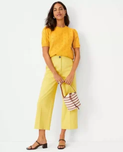 Striped Raffia Bucket Bag -Anntaylor Shop 608192 9129 ALT2