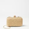Raffia Clutch -Anntaylor Shop 608195 6418