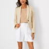 The Newbury Blazer In Twill -Anntaylor Shop 608306 018572
