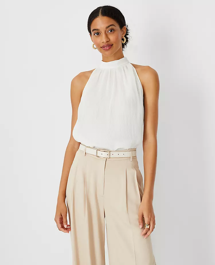 Pleated Halter Top 3 Pleated Halter Top