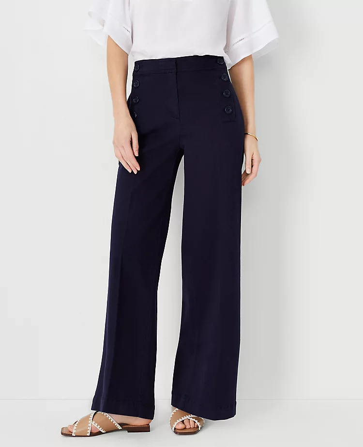The Wide Leg Sailor Pant In Chino 3 The Wide Leg Sailor Pant In Chino