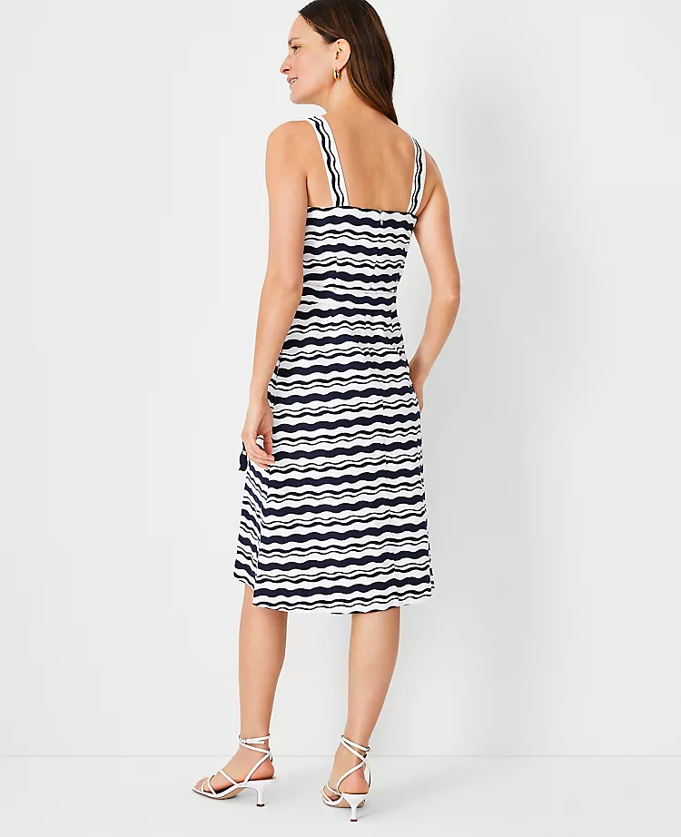 Wave Strappy Flare Dress 4 Wave Strappy Flare Dress - Image 2