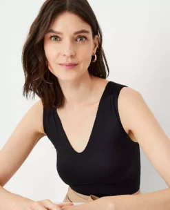 V-Neck Tank Top -Anntaylor Shop 608715 1362 ALT2