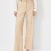 The Wide Leg Pant In Herringbone Linen Blend -Anntaylor Shop 608787 7879
