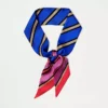 Striped Skinny Silk Scarf -Anntaylor Shop 608829 1680