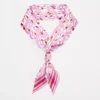 Floral Silk Skinny Scarf -Anntaylor Shop 608831 9192
