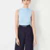 Sleeveless Mock Neck Top 1 Sleeveless Mock Neck Top -Anntaylor Shop 609395 018571