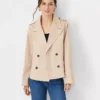 Petite Wide Cuff Swing Jacket -Anntaylor Shop 609521 8187
