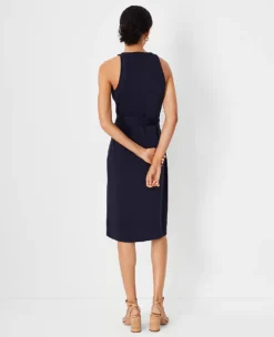 Sleeveless Wrap Dress 6 Sleeveless Wrap Dress -Anntaylor Shop 609616 1362 ALT1
