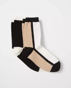 Colorblock Crew Sock Set