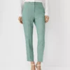 The Eva Ankle Pant In Cross Weave - Curvy Fit -Anntaylor Shop 609992 2021