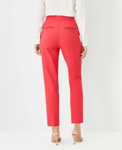 The Eva Ankle Pant In Stretch Cotton - Curvy Fit -Anntaylor Shop 610000 6061 ALT1