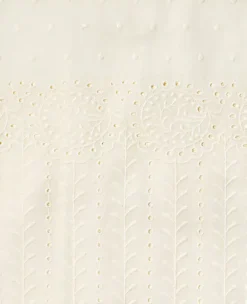 Eyelet Embroidered Scarf -Anntaylor Shop 610085 9192 ALT2