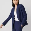 The Petite Cutaway Blazer In Bi-Stretch -Anntaylor Shop 610142 8818