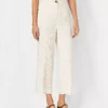 The Petite Seamed Straight Crop Pant In Stripe -Anntaylor Shop 610335 7879