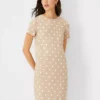 Polka Dot Tee Shift Dress -Anntaylor Shop 610671 8187