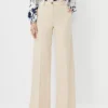 The Petite Wide Leg Pant In Cotton
