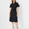 Eyelet Belted Shirtdress 2 Eyelet Belted Shirtdress -Anntaylor Shop 610940 2222