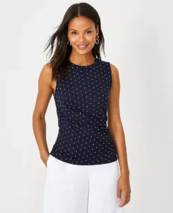 Dotted Asymmetrical Shell -Anntaylor Shop 611181 1362 ALT2