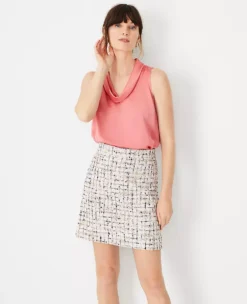 Petite Cowl Neck Top