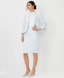 Petite Textured Pencil Skirt -Anntaylor Shop 611272 4169 ALT2