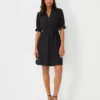 Petite Ruffle Button Front Dress -Anntaylor Shop 611474 2222