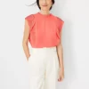 Plisse Ruffle Top 2 Plisse Ruffle Top -Anntaylor Shop 611595 0345