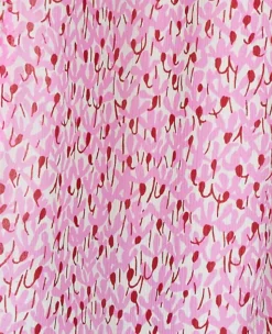 Floral Plisse Ruffle Top -Anntaylor Shop 611596 9192 ALT3