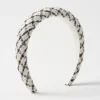 Plaid Tweed Padded Headband -Anntaylor Shop 611650 6821